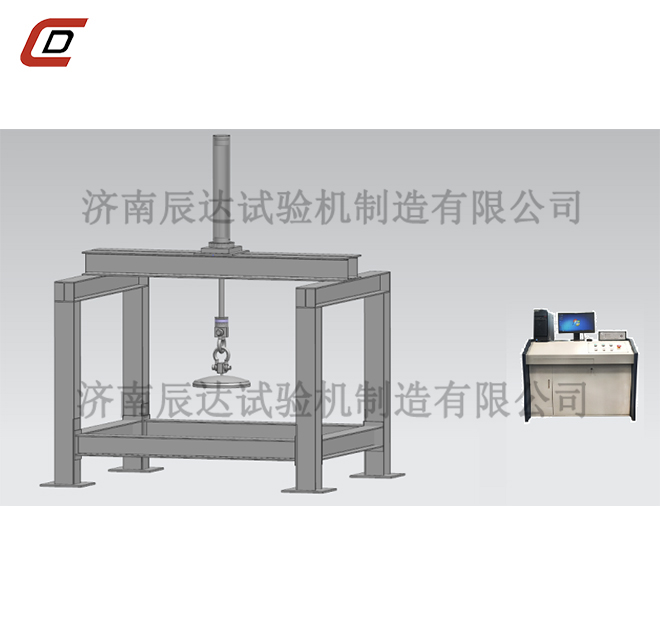 邊坡柔性防護網系統抗頂破力試驗機的工作原理是什么？